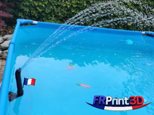 Sortie incurvée intex jet - sortie, –