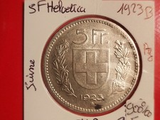 Suisse 5 Francs 1923 B