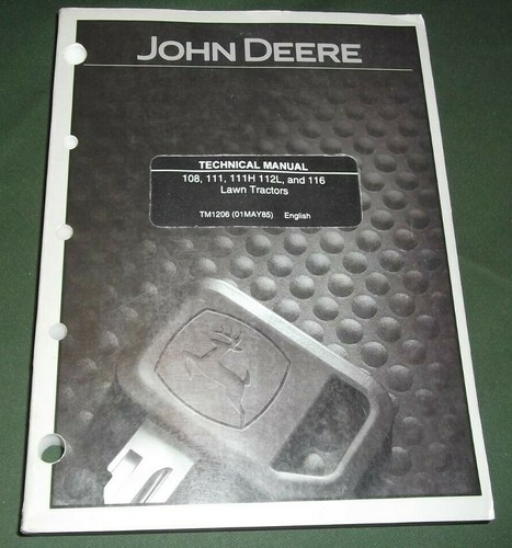 John deere 108 111 - 108, tractor