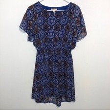 Miami medallion print blue