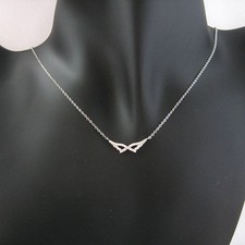 Collier ailes d'ange zirconium
