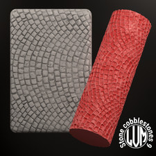 Rouleau de Texture roller Pavés en pierre n°9 Modélisme Wargames Warhammer LVM