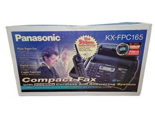Panasonic KX-FPC165 Fax Machine Plain Paper Copier Telephone - NEW OPEN BOX