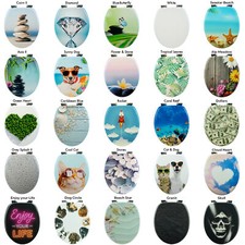 ABATTANT DE WC AVEC ABAISSEMENT AUTOMATIQUE COUVERCLE DE TOILETTE LUNETTE DE WC