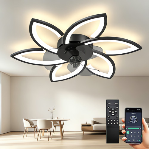 Ventilateur lampe noir - ventilateur-lampe,