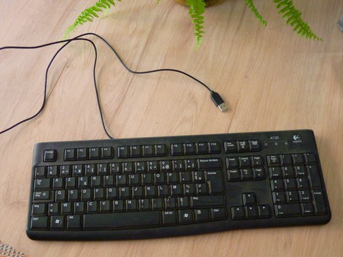 Clavier usb logitech - clavier,