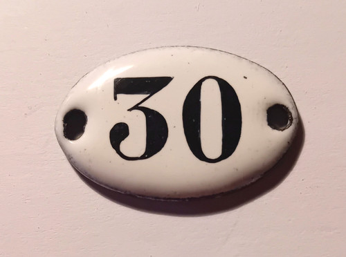 Ancienne petite plaque - ancienne,