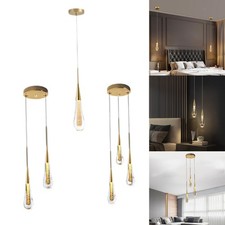 Lampe pendante en cristal de lustre de longue ligne de lustre pour l'éclairage