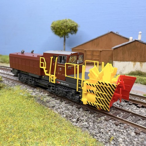 Locomotive souffleuse neige - souffleuse,