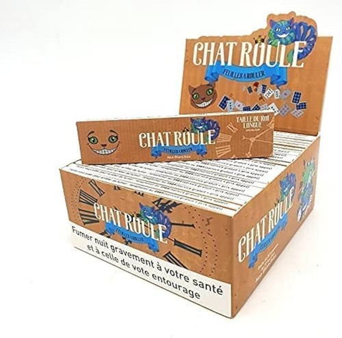 Feuilles slim chat roule - slim,