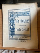 Camille Chevillard Thème et