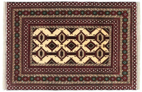 Tapis afghan 100x150 tissé - afghan,