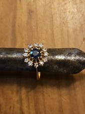 Bague or 18k 750 ( tete