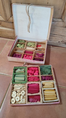 Ancien coffret jetons de - ancien,
