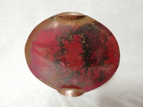 Vase dinanderie cuivre - dinanderie,