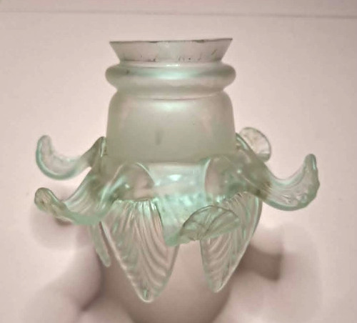 Ancienne tulipe globe verre - globe,