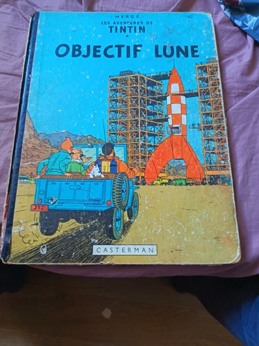Tintin objectif lune b20 - objectif,