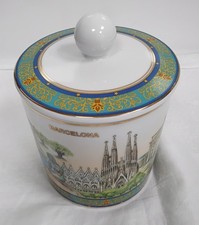 Seltmann Weiden Porcelain Jar with City Landmarks - AA19