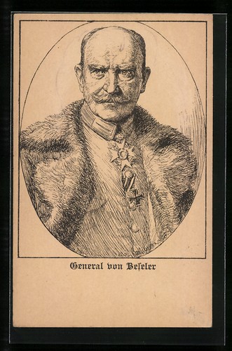 Carte postale heerführer - carte,
