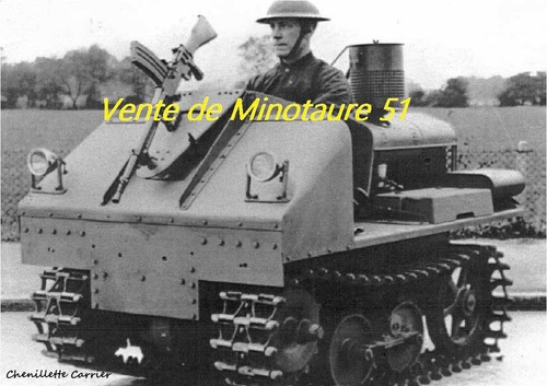 Wwii chenillette carrier - chenillette,