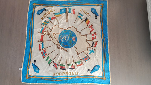 Yougoslavie foulard soie - ex-yougoslavie,