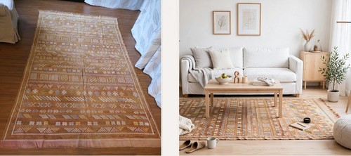 Tapis kilim berbère - tapis,