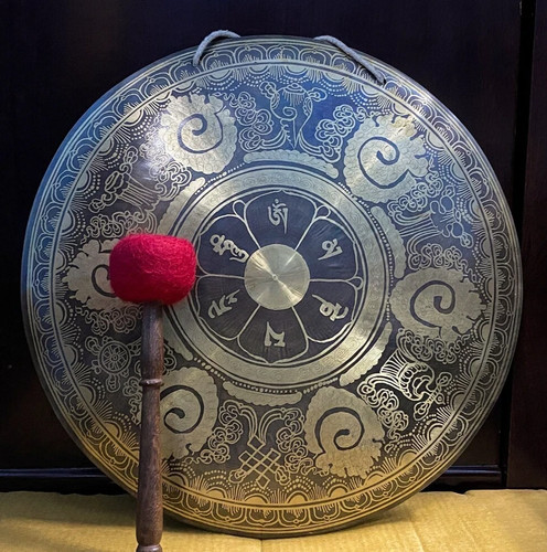 Gong tibétain fait main 18 - de,