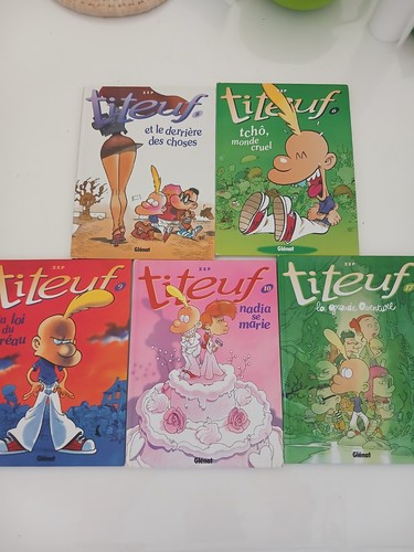 Lot titeuf tomes 5 - lot,