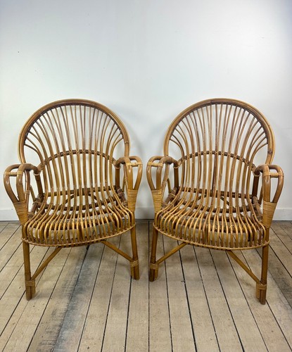 Fauteuils vintage - fauteuils, paire)