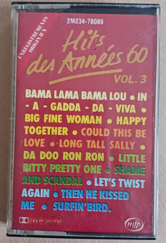 Cassette audio hits - cassette,