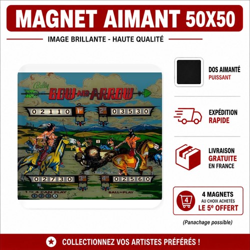 Magnet bow and arrow bally - bow,