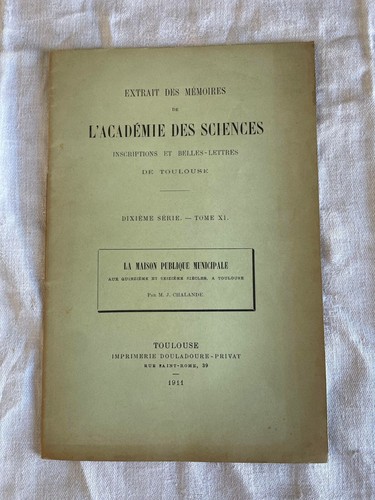 1911 livre revue - livre/revue, des