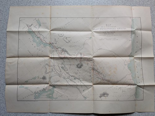 Map portion of east - portion,
