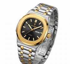 POEDAGAR Montre Homme Acier