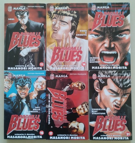 Lot mangas racaille blues - lot,