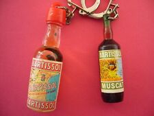 Keychain - 2 bottles aperitif BARTISSOL including 1 full - Banyuls Rivesaltes