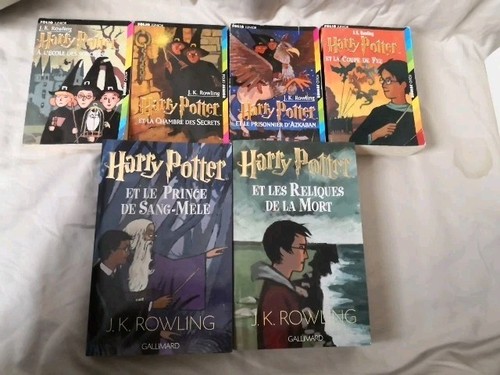 Lot livres harry potter - 6,