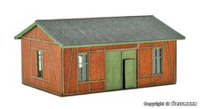 Vollmer 49380 - Atelier TT Avec Façade En Briques/En Bois - Kit Polyplate