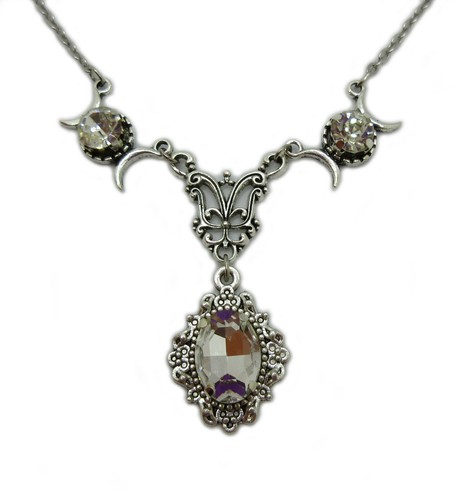 Triple moon goddess crescent - triple,