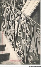 AT-BFP1-75-0062 - OLD PARIS - wrought iron ramp - Rue de savoie
