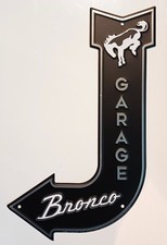 Plaque métal Flèche FORD