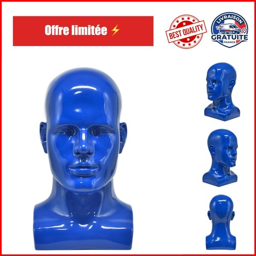 Tête mannequin homme - mannequin,