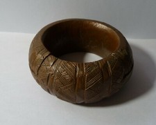 Antique Ethnic Bracelet - Solid Copper