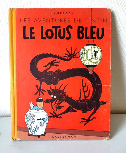 Tintin lotus bleu - le,
