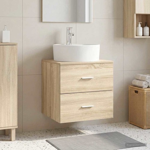 Vanité lavabo mural avec - vanité,