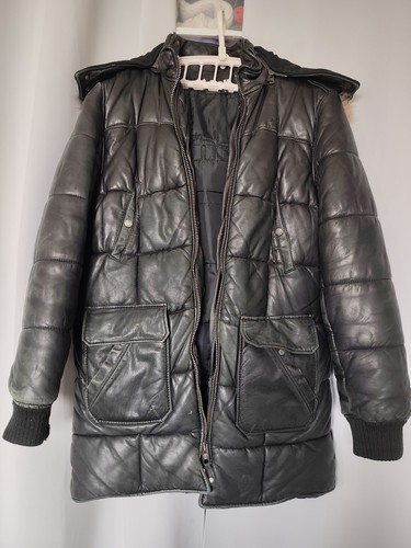 Manteau cuir taille - cuir, l