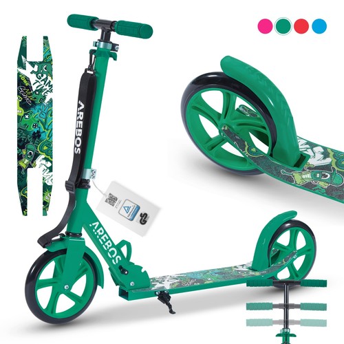 Arebos trottinette pliable - arebos,