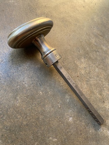 Poignée porte laiton - poignée,
