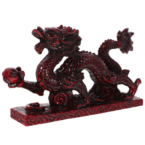 Statue dragon en résine - ,