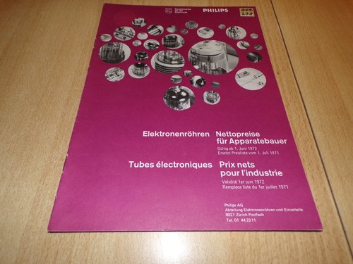 Philips tubes electroniques - tubes,